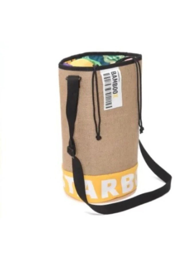 Starbucks Straw Woven Bucket Bag | Eco-Friendly Shopper Tote | Stylish Summer Handbag - Image 2